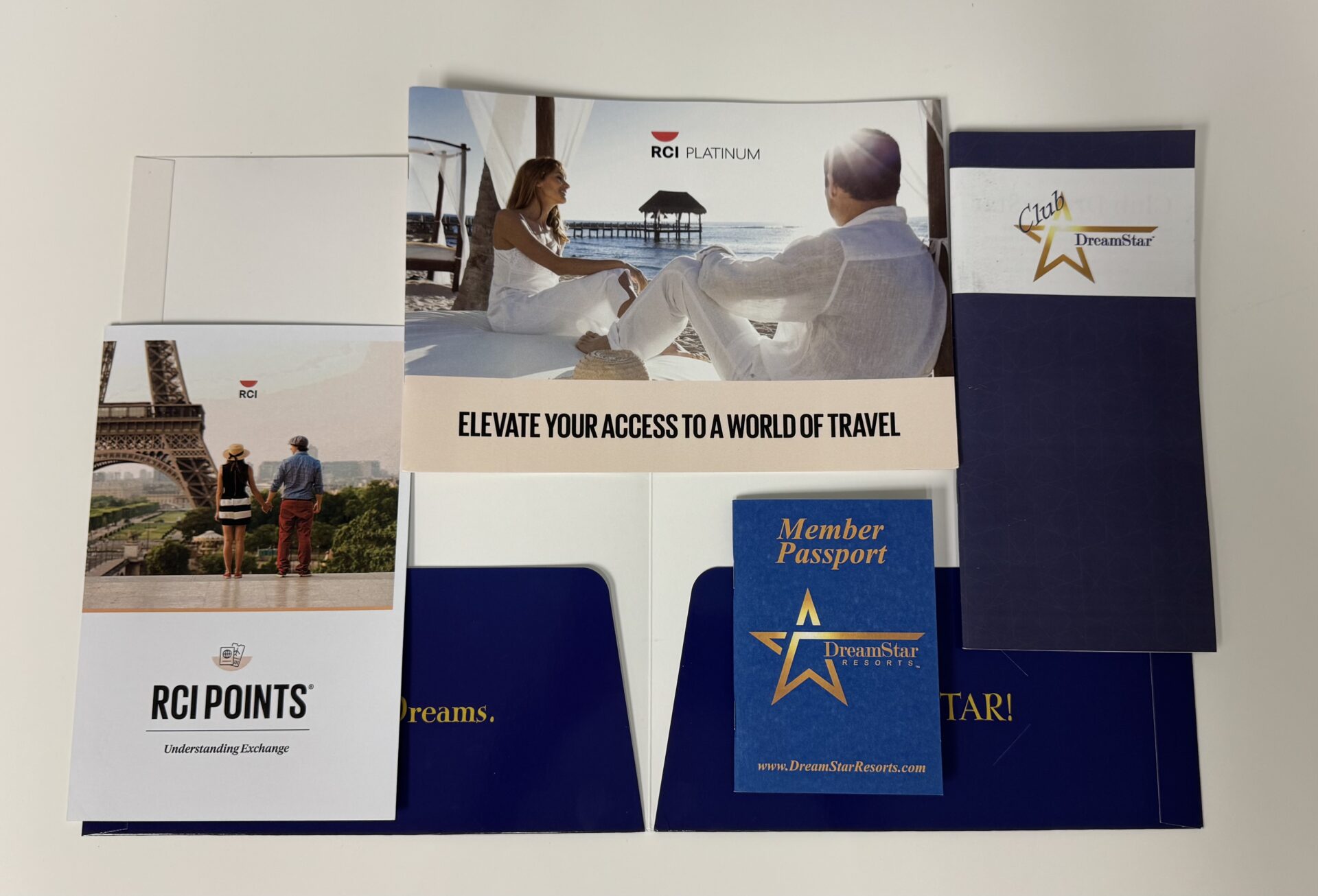 DreamStar Two Pocket Folder Full Membership Package